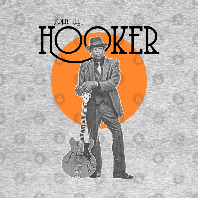 John Lee Hooker \\ Retro Blues Icon Tribute by darklordpug